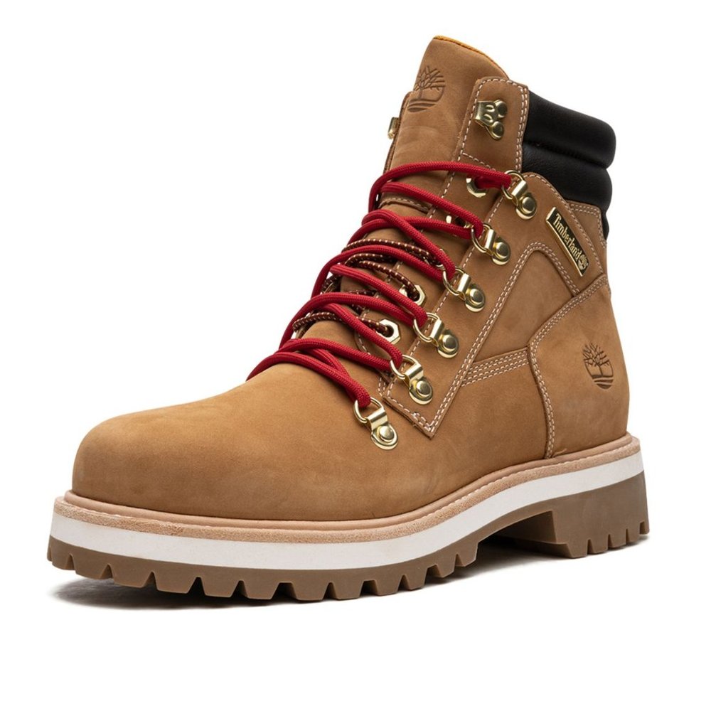Timberland 6 In Premium Vibram Waterproof Boot Wheat Nubuck - TB 0A2KKM 231